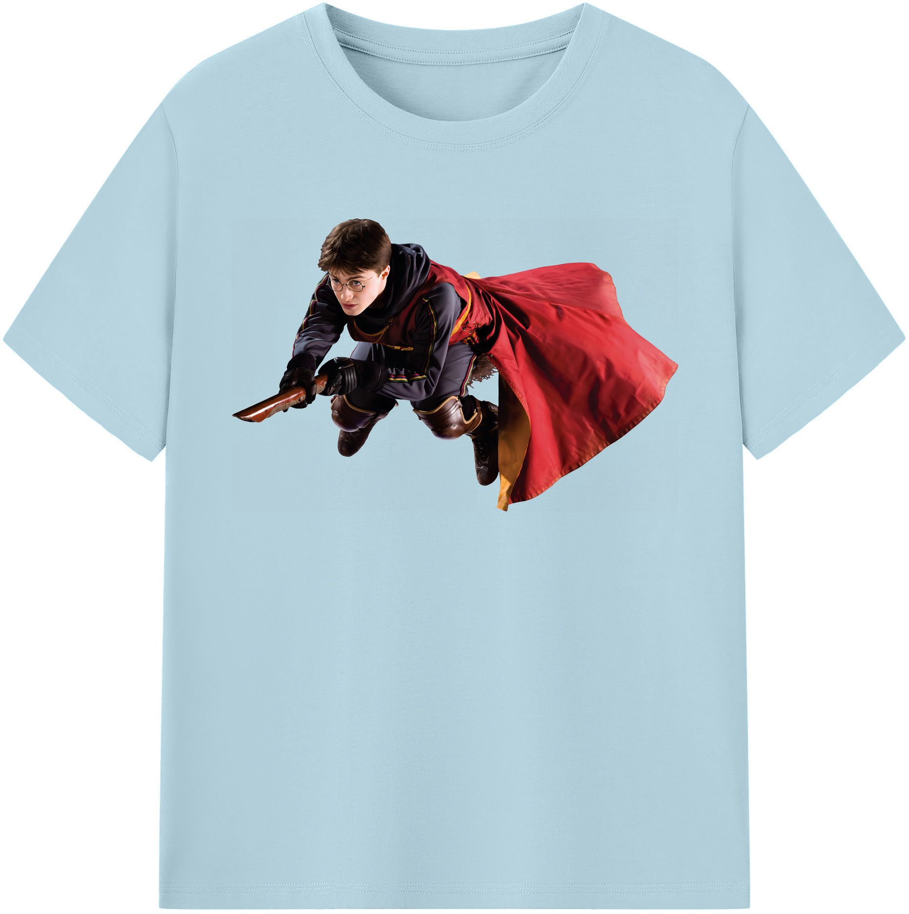 （画像用） Harry Potter ハリー・ポッターシリーズ 綿100％半袖Tシャツ（フロントプリント）